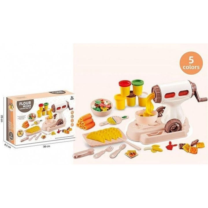 Stocator plastilina cu accesorii ICOM