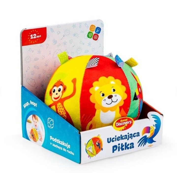 Интерактивна топка Dumel, 12м+, със звуци и движение