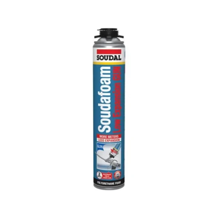Spuma poliuretanica Soudal Soudafoam Low Expansion, iarna, 750 ml