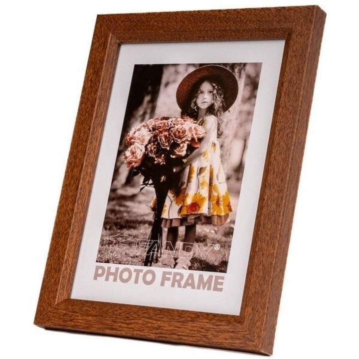 Ferde képkeret, fa, barna, 40 x 50 cm