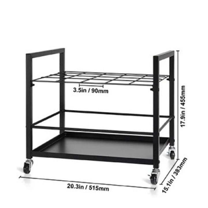 VEVOR tárolópolc, 50 férőhelyes