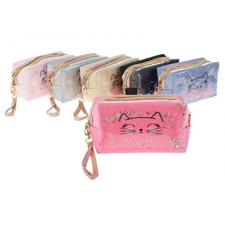 ADAR kozmetikai táska, 18x11x7cm, többszínű