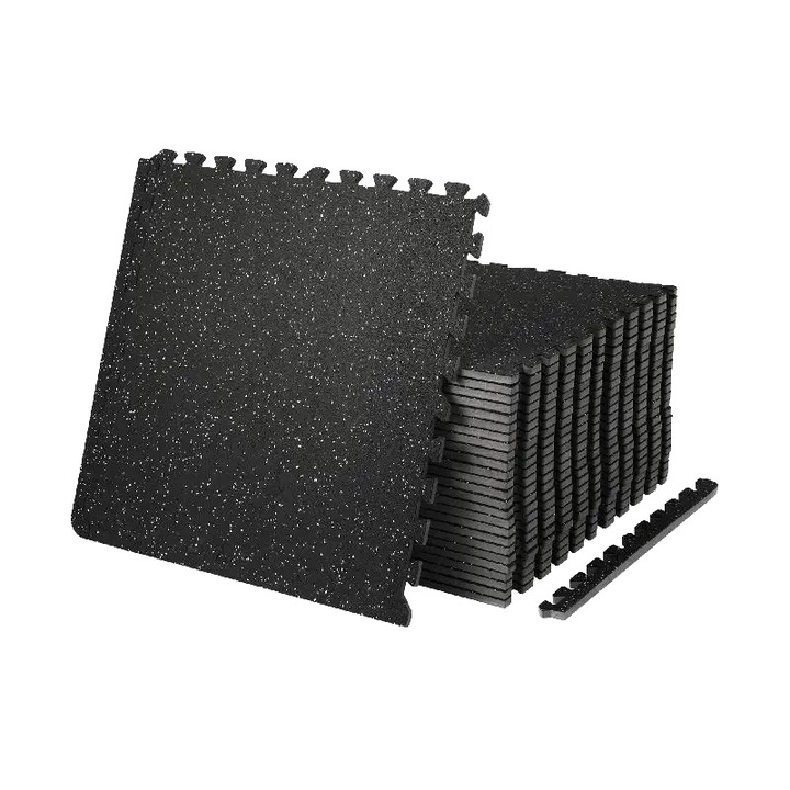 Set 12 saltele antrenament, cauciuc, impermeabile, antiderapante, negru