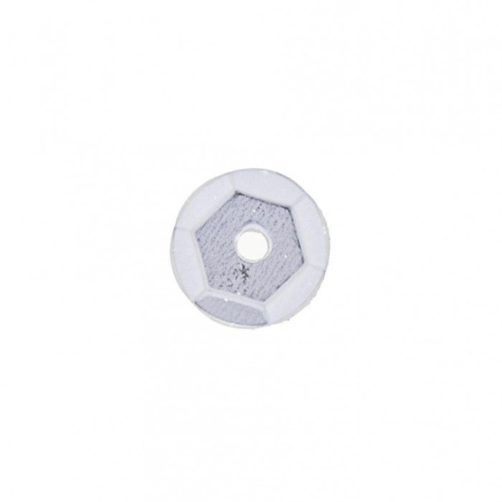 Petic decorativ, 6 mm, 10g, Argintiu mat