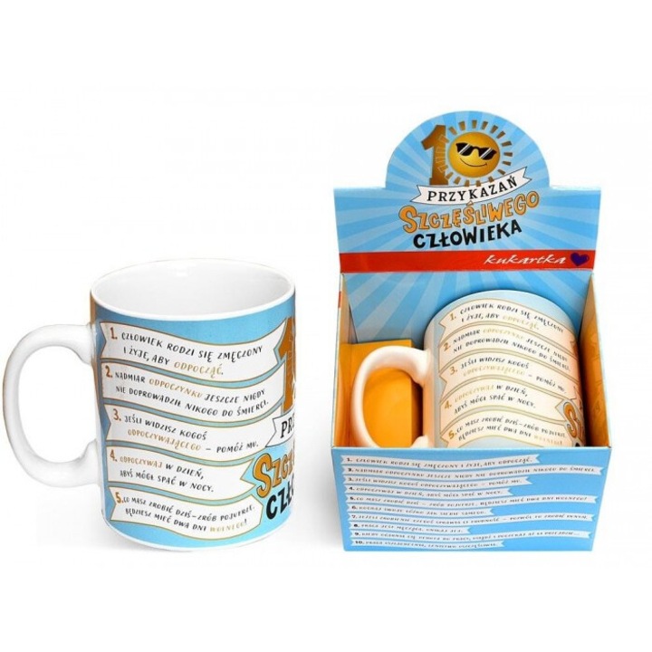 Cana giganta, Kukartka, 700ml, Porcelan, 170x135mm