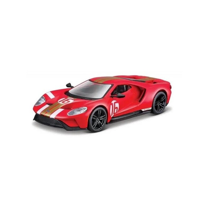 Ford GT 2022 Heritage Edition modellautó, BBURAGO, doboz, 4893993411665
