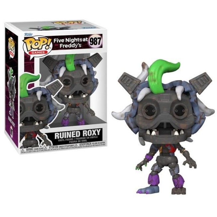 Figurina Funko POP Games: Ruined Roxy, TM Toys, 159x115mm, cutie