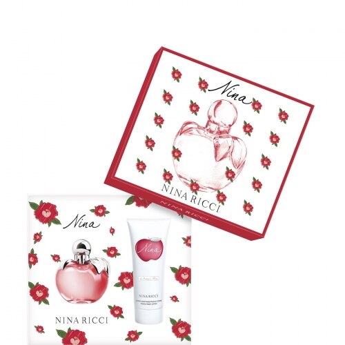 Set Nina Ricci Nina: Apa de Toaleta, 80ml + Lotiune de corp, 100ml, Femei
