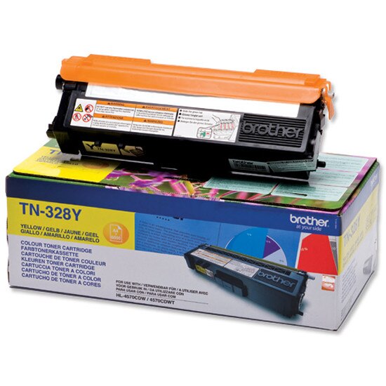 Cartus Toner Galben TN328Y 6K Original BROTHER HL-4570CDW