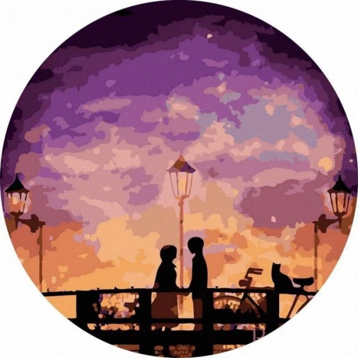 Set pictura dupa numere, Twoje Hobby, 40cm, dificultate 3