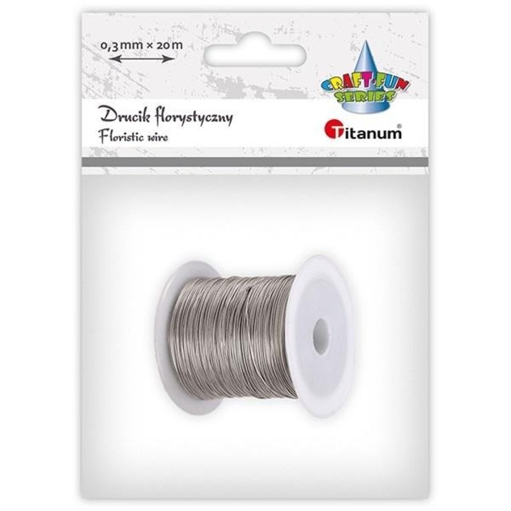 Sarma Titanum 0.3mm 20m argintiu