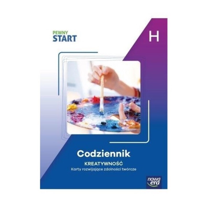 Pewny Start. Poziom H. Codziennik. Kreativitate, 35 carti, 589x294mm, brosata, 2024