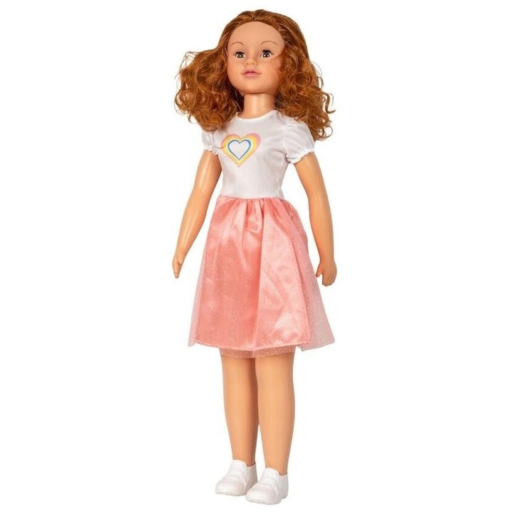 Ходеща кукла Джулка, Smily Play, 80см, модни дрехи, дълга коса
