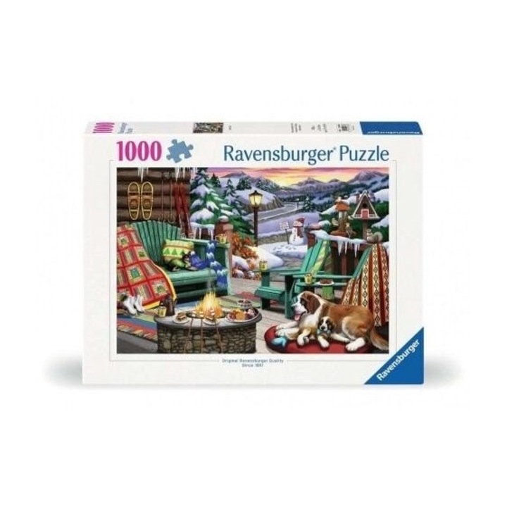 Puzzle 1000 Ravensburger, 254x340mm, set