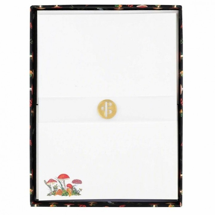 Papeterie Grzyby, Peter Pauper Press, комплект 30 карти 14,6x19,6cm, 24 плика 15,2x10cm, кутия 15,9x21x2,5cm