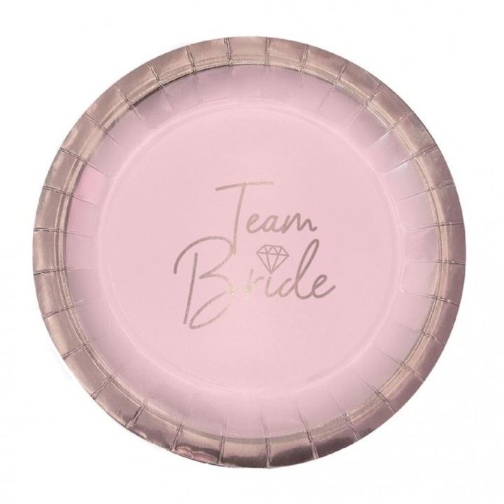 Овални чинии от хартия 23 см, комплект 8 броя, Amscan, 225x225 мм