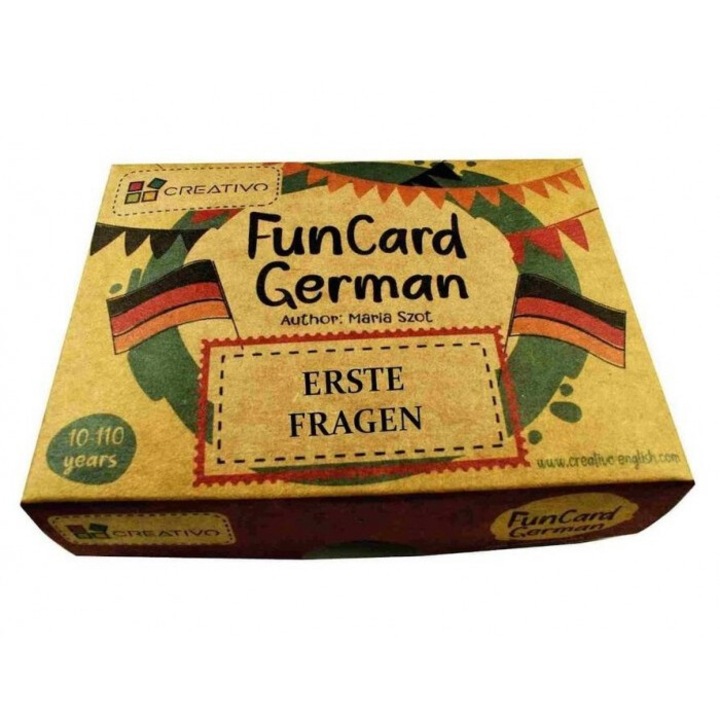 Fun Card German: Erste Fragen- német - kártya