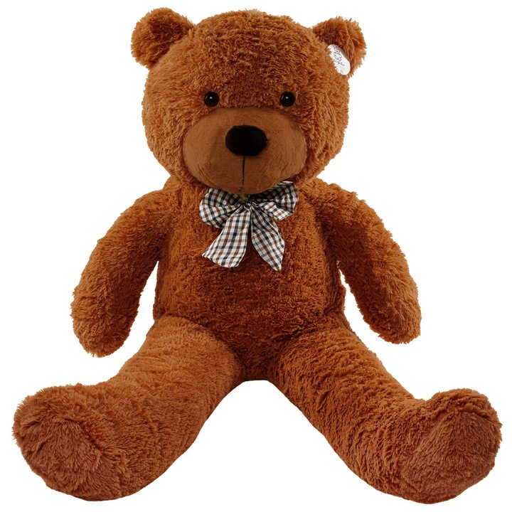 Ursulet de plus, Mis Gustaw, Classico, 270 cm, Maro