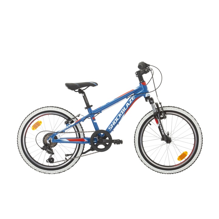 Детски велосипед SHOCKBLAZE, Ride 20", 6sp, Син