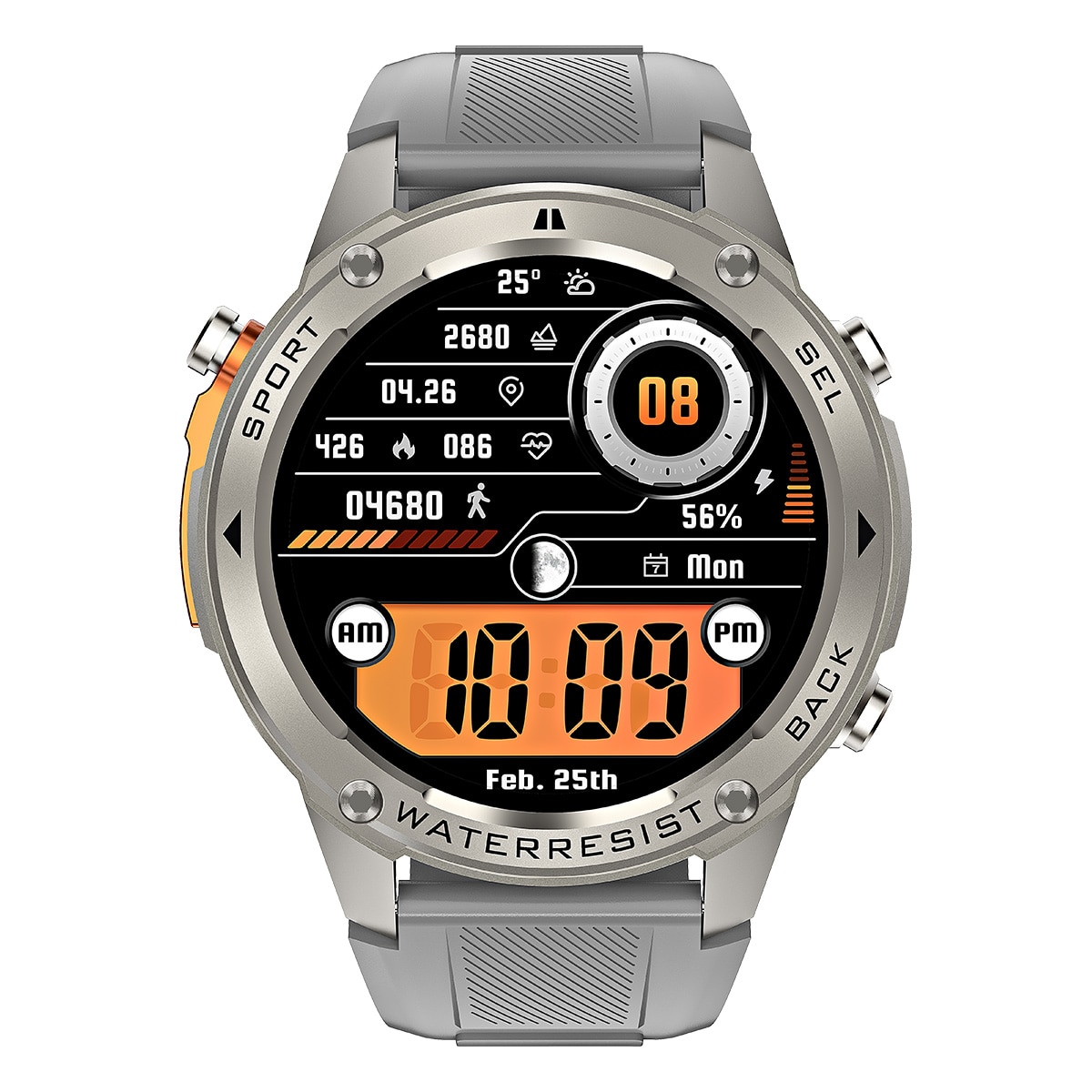 Ceas GPS Garmin Approach S12 pentru golf, ecran 1 