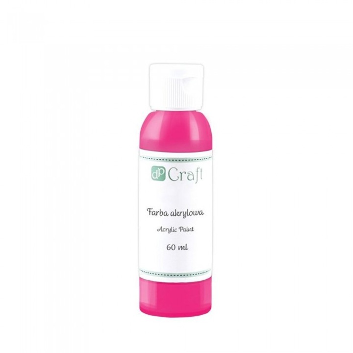 Vopsea acrilica roz inchis 60ml DALPRINT