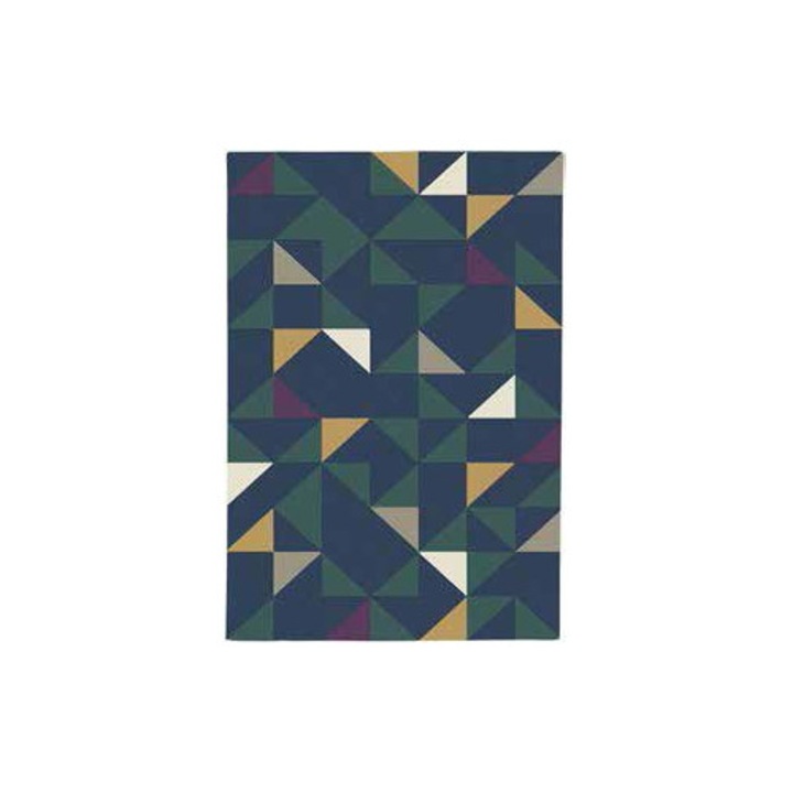 Covor, Elsimone, Home Art Canvas, 120 x 170 cm, Verde Inchis, Design Modern, Moale Super Soft, Efect 3D, Antibacterian, Usor De Curatat, Ideal Pentru Living, Dormitor Si Camera Copilului, Calitate Belgiana