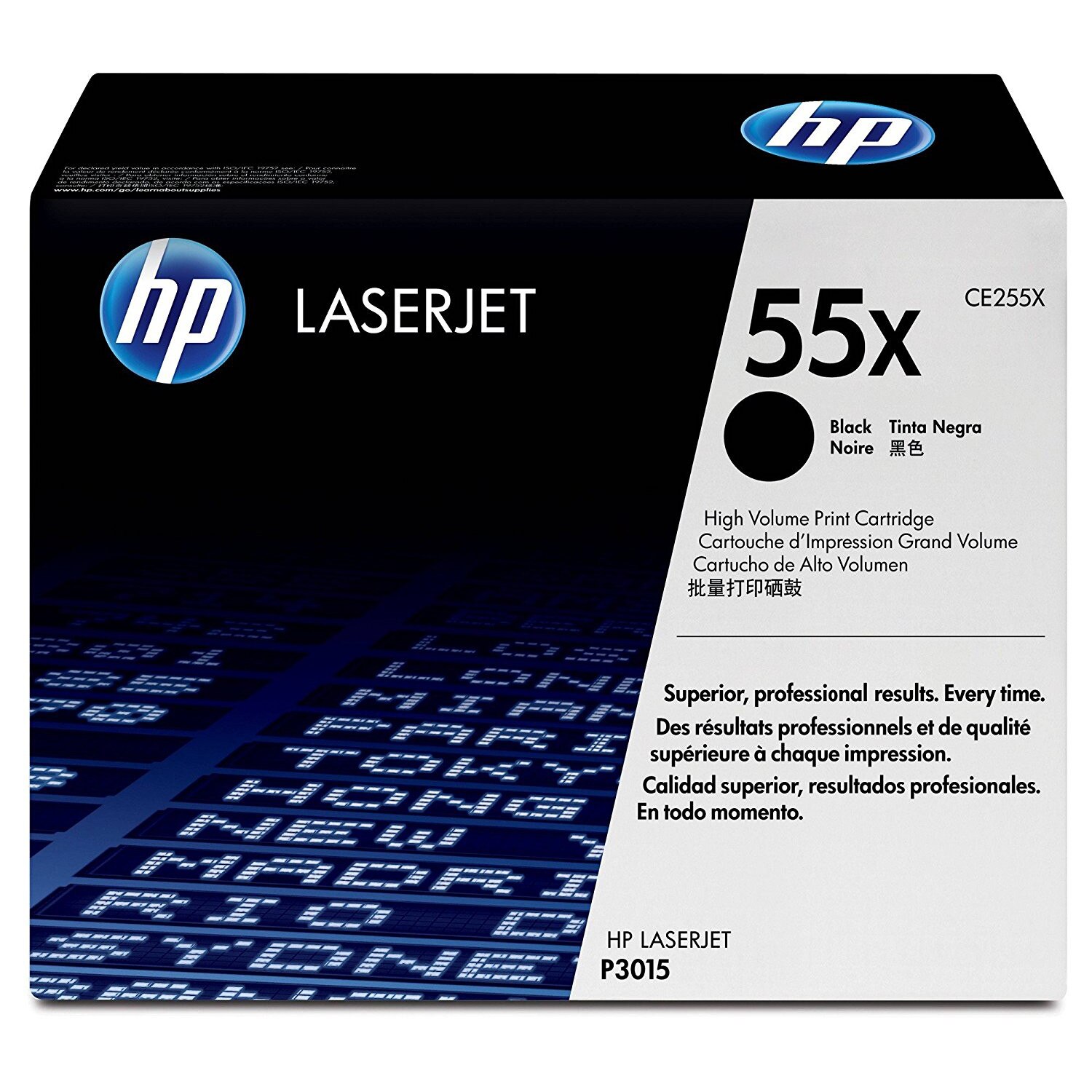 Cartus Toner NR.55X CE255X 12,5K Original HP LASERJET P3015