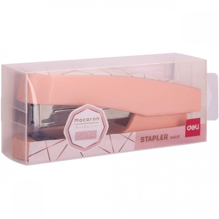 Телбод Deli Macaron, 24/6-26/6, розов, 25 листа, 127x53 мм