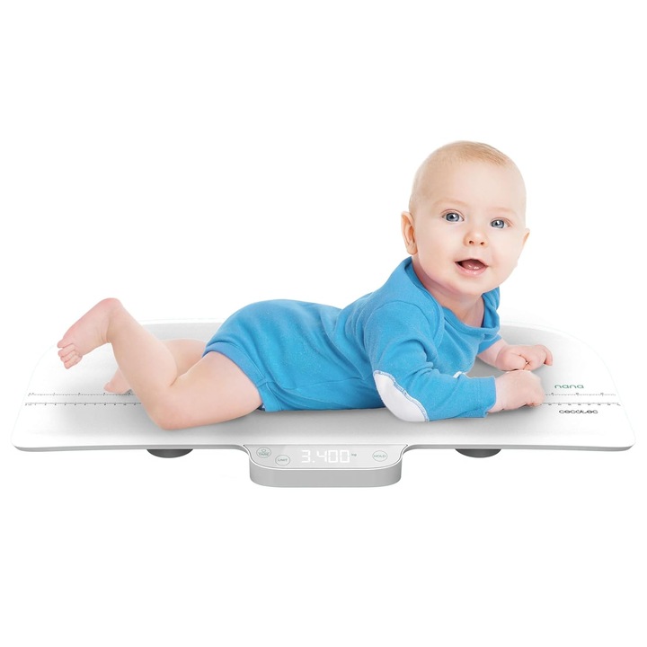 Babamérleg Cecotec BabyCare SmartWeight 40 kg, 60 cm, LED