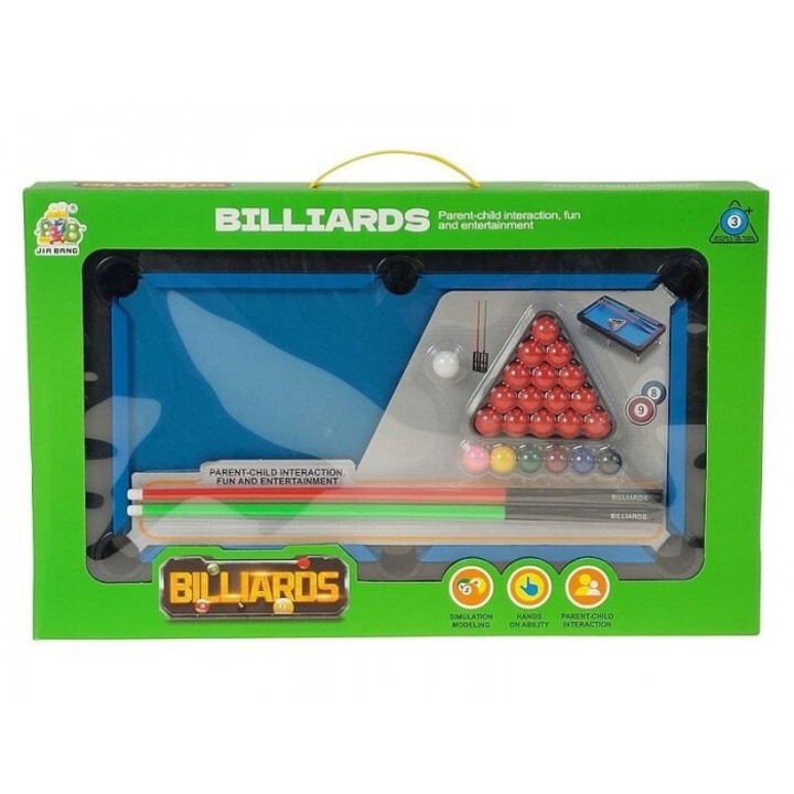 Masa de biliard Adar, MDF, Multicolor