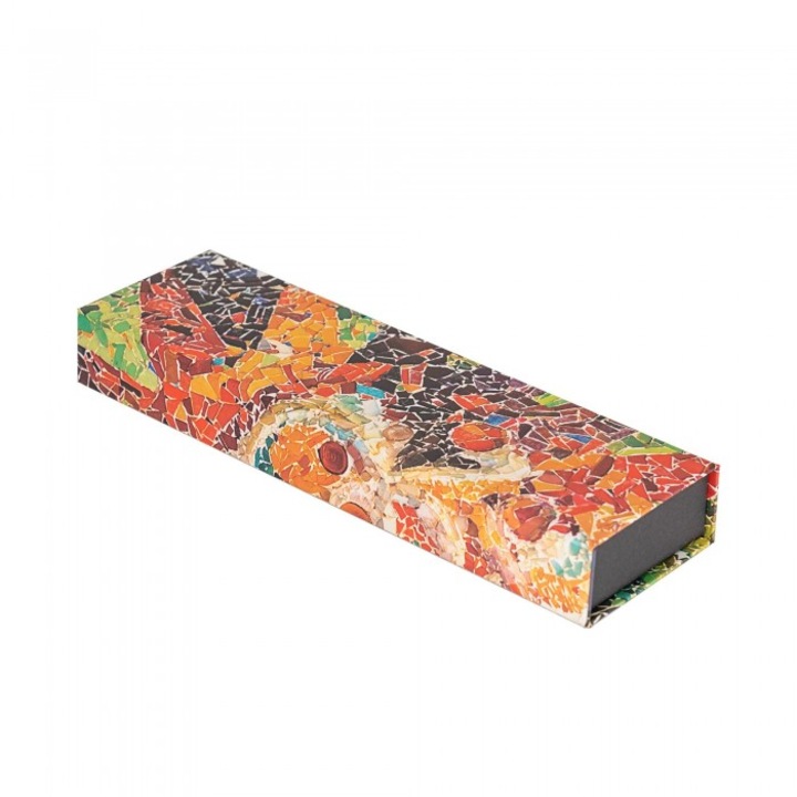 Paperblanks Gaudi's Sun tolltartó PA9836-2, 68x220x30mm, mágneses záródás, többszínű
