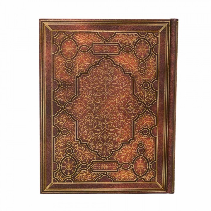 Agenda Paperblanks Iron Horse Ultra, 144 pagini, piele ecologica, multicolor, 23x17,5cm