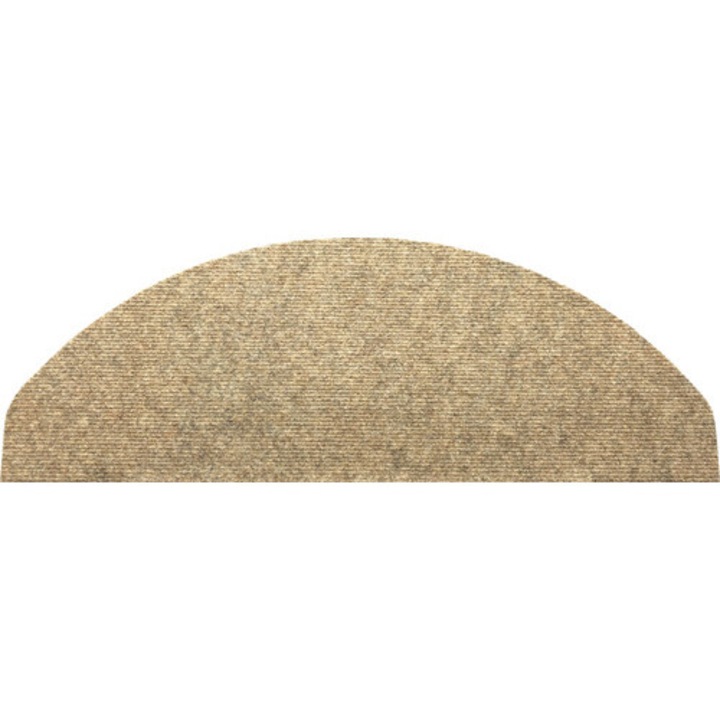 Бежова подложка за стъпки Cannes, 26x65 см