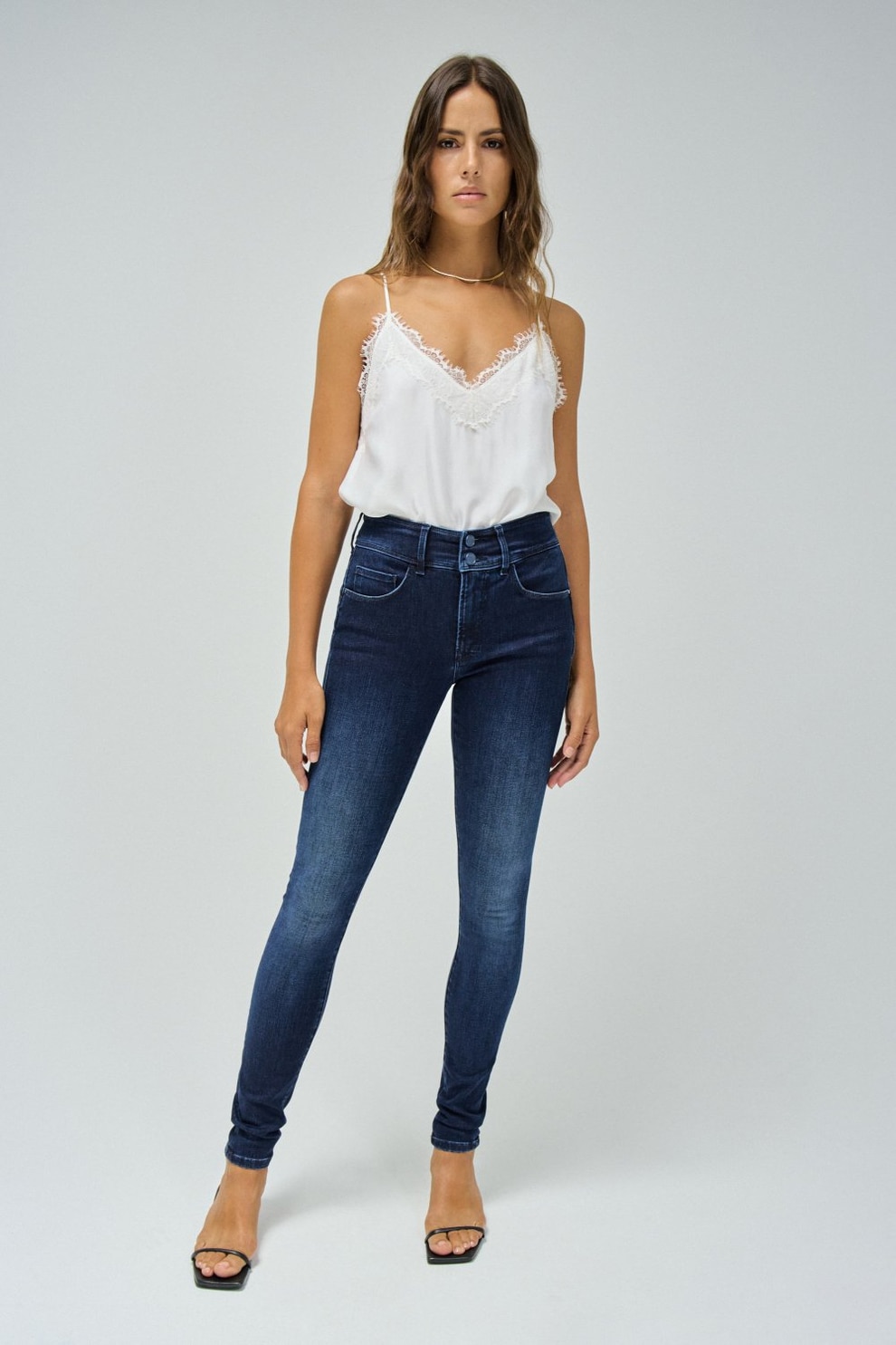 Salsa Jeans, Blugi skinny Secret Push In