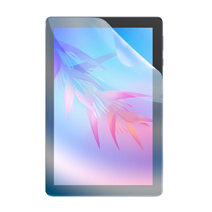 Folie de silicon Blue Guard OptiShield pentru Huawei MatePad T 10, Anti-reflexii, Anti-soc, Rezistenta la zgarieturi, Filtru anti lumina albastra pentru protectia ochilor, Aplicare usoara, Transparent