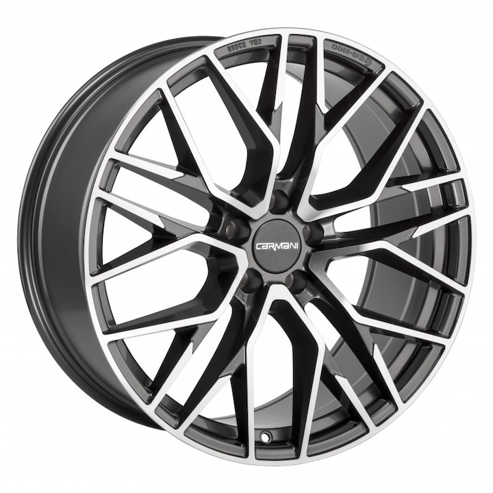 Janta aliaj Carmani 20 Ludwig hyper gun polish 8x18 5x114.3 et45