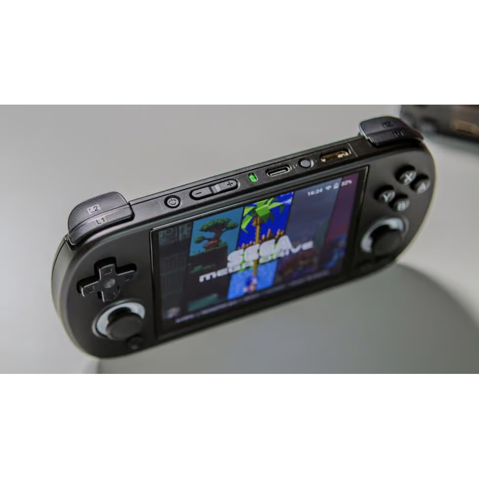 Consola retro portabila ANBERNIC RG40XX H cu jocuri, quad core