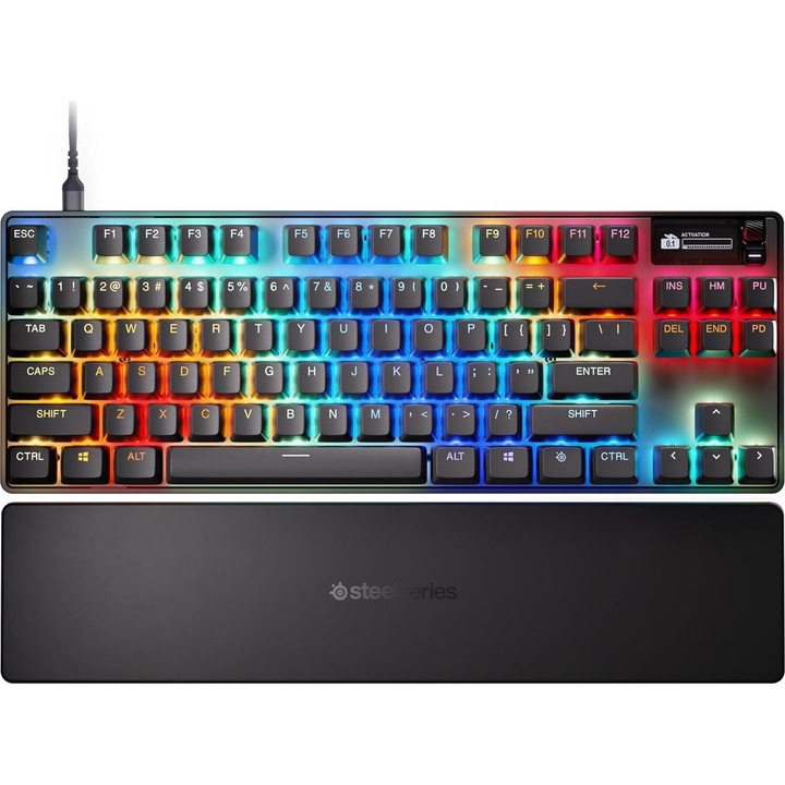 Геймърскa клавиатура SteelSeries Apex Pro TKL Gen3, Черен, USB