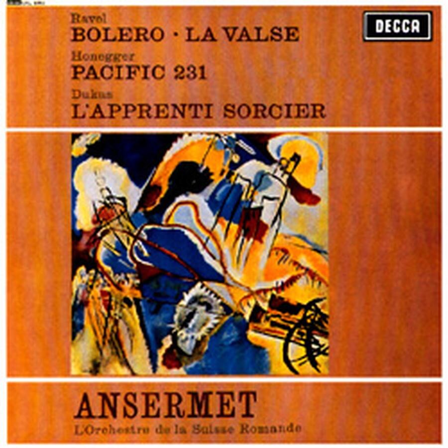 Ravel, Honegger, Dukas - Bolero, Pacific 231, L'apprenti Sorcier (LP)