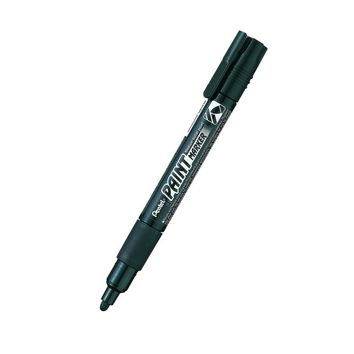 Маркер Paint Pentel MMP20 4.0mm. черен объл