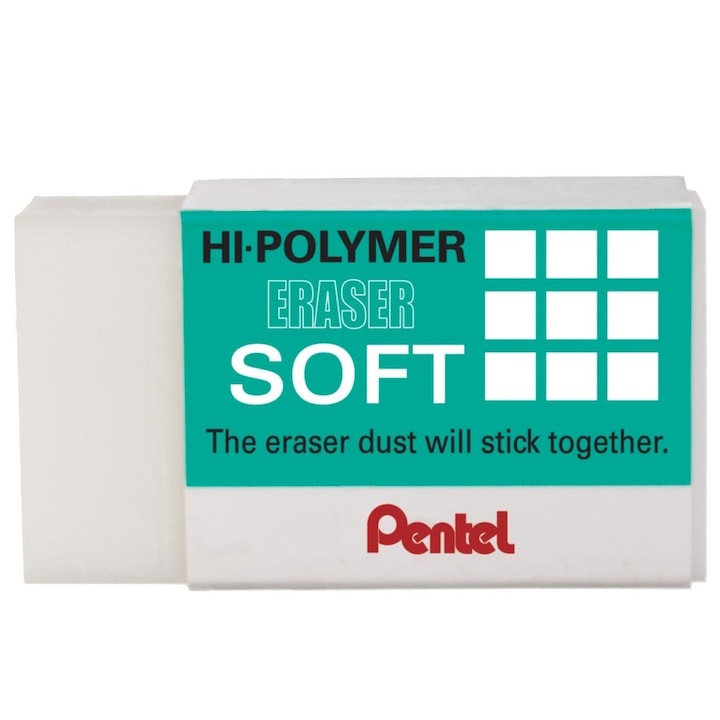 Гума Pentel ZES08 Hi-Polymer Soft за молив