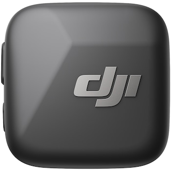 Microfon wireless DJI MIC Mini, 1x microfon, 1x incarcator, Wireless, Omnidirectional, Raza Actiune 400m, Noise Canceling, Negru