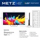 Televizor METZ QLED 43MQE7600, 109 cm, Smart Google TV, 4K Ultra HD, Clasa F