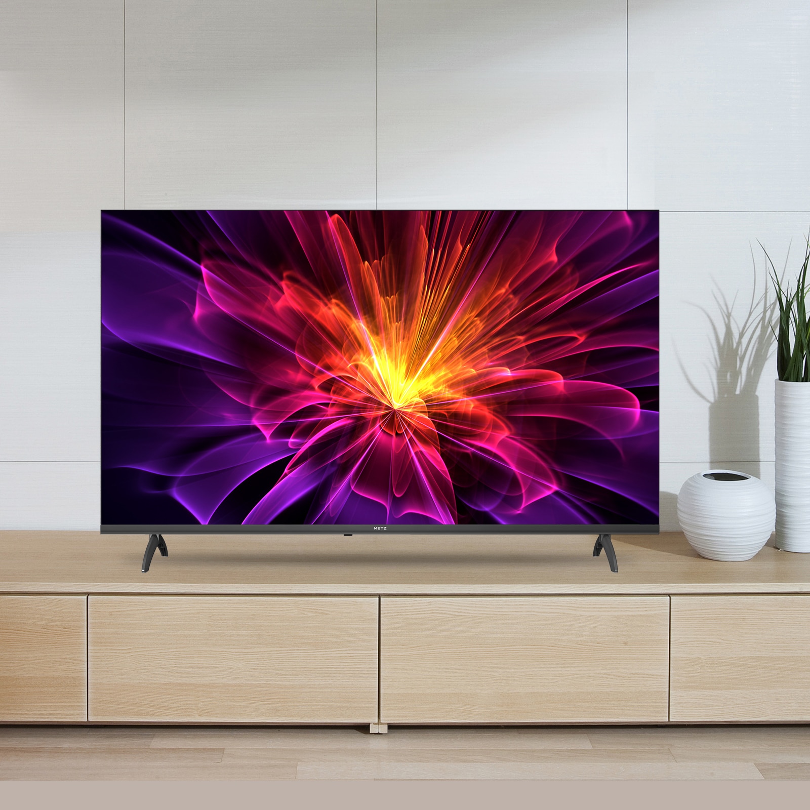 Televizor METZ QLED 40MQE7000, 100 cm, Smart Google TV, Full HD, Clasa E