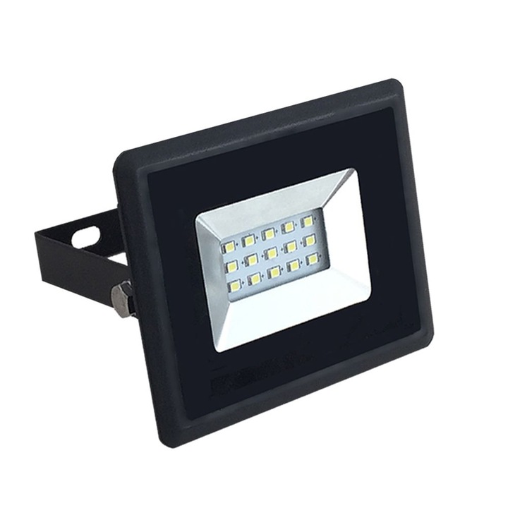 V-TAC 5940 10W SMD LED reflektor - meleg fehér/fekete ház