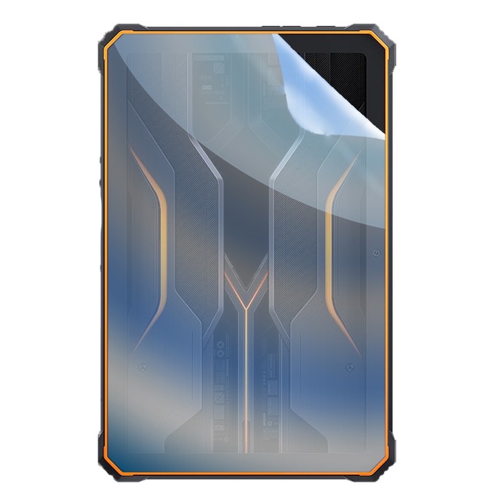 Folie de silicon Blue Guard OptiShield pentru Blackview Active 8 Pro, Anti-reflexii, Anti-soc, Rezistenta la zgarieturi, Filtru anti lumina albastra pentru protectia ochilor, Aplicare usoara, Transparent