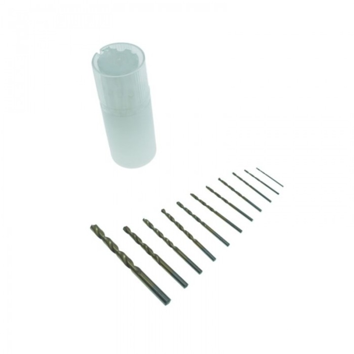 Burghie pentru metal 1,5 - 8 mm, 11 bucati, PRECISE Beast