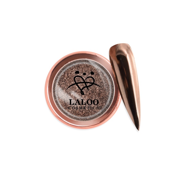 Titán tükör pigment No. 05 Rose gold