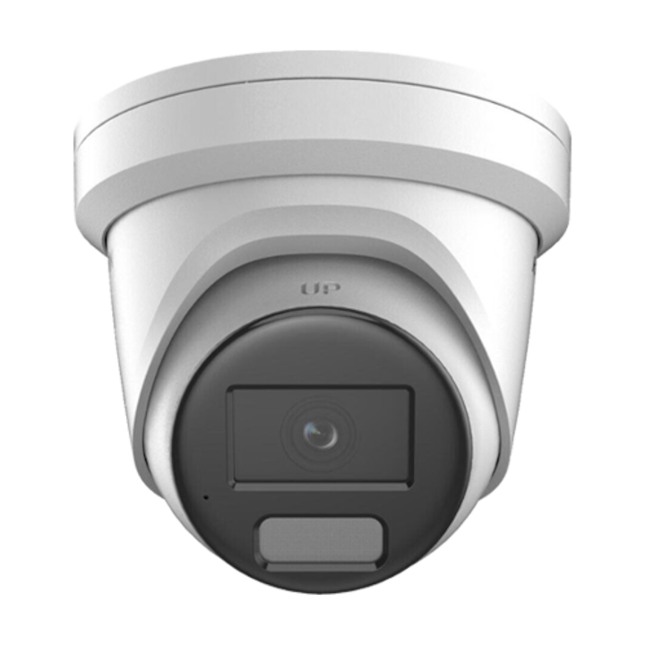 IP камера Deep Learning, ColorVu, двойна светлина, 8MP, 4mm обектив, IR 30m, WL 30m, аудио, аларма, PoE - HIKVISION DS-2CD2387G2H-LISU-SL-4mm