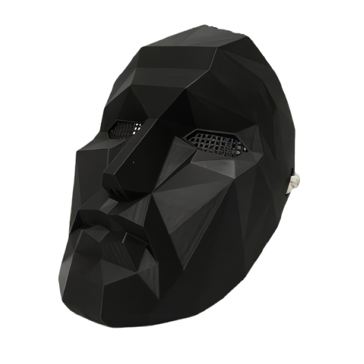 Masca Jocul Calamarului, Squid Game, Lider, Negru